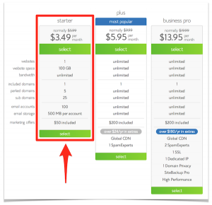 Bluehost-Pricing