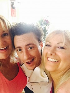 Chef Ben Robinson with Linda P. Jones and Kathy Stover