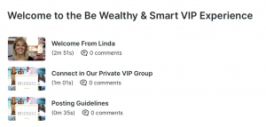 VIP Experience Introduction